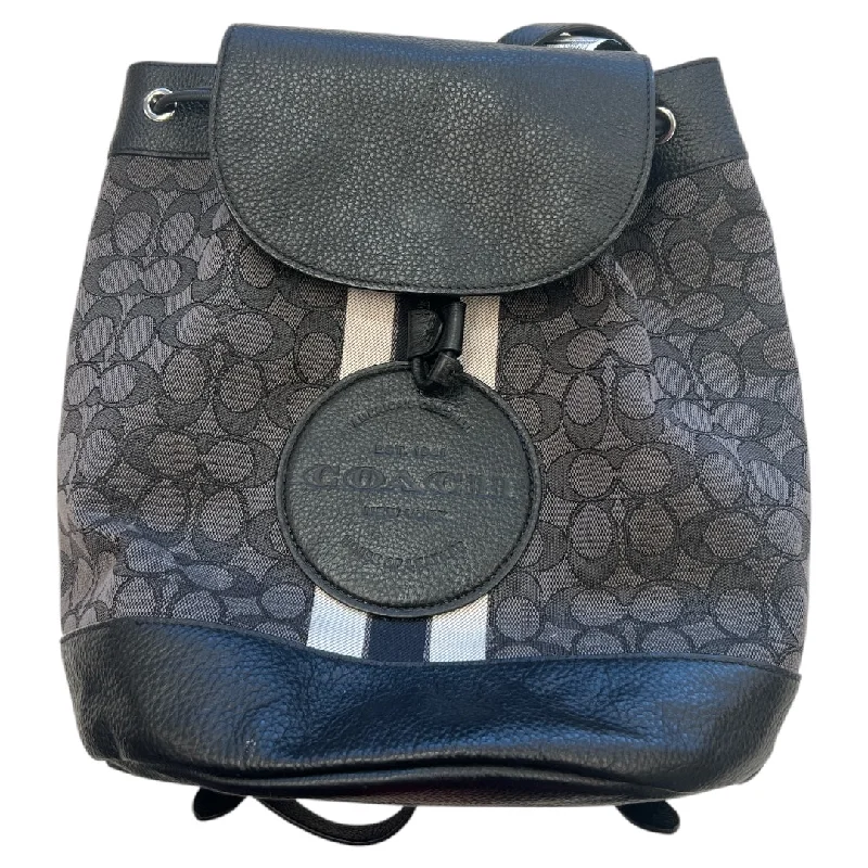 Ladies Coach crossbody bags with a wide - width strap for comfortBackpack Designer By Coach, Size: Medium