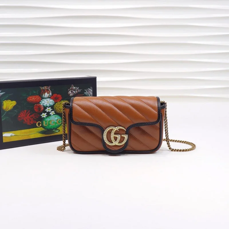 Women Gucci crossbody bags with a printed floral patternBC - GUCCI BAG - 002