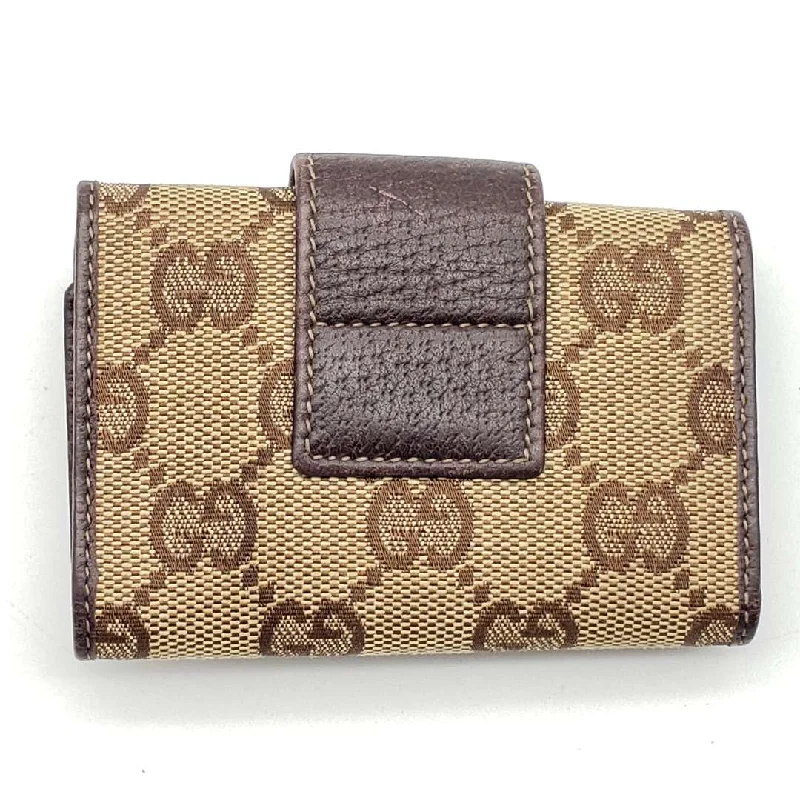 Gucci handbags for women with a beaded trimGucci Canvas Leather Key Case