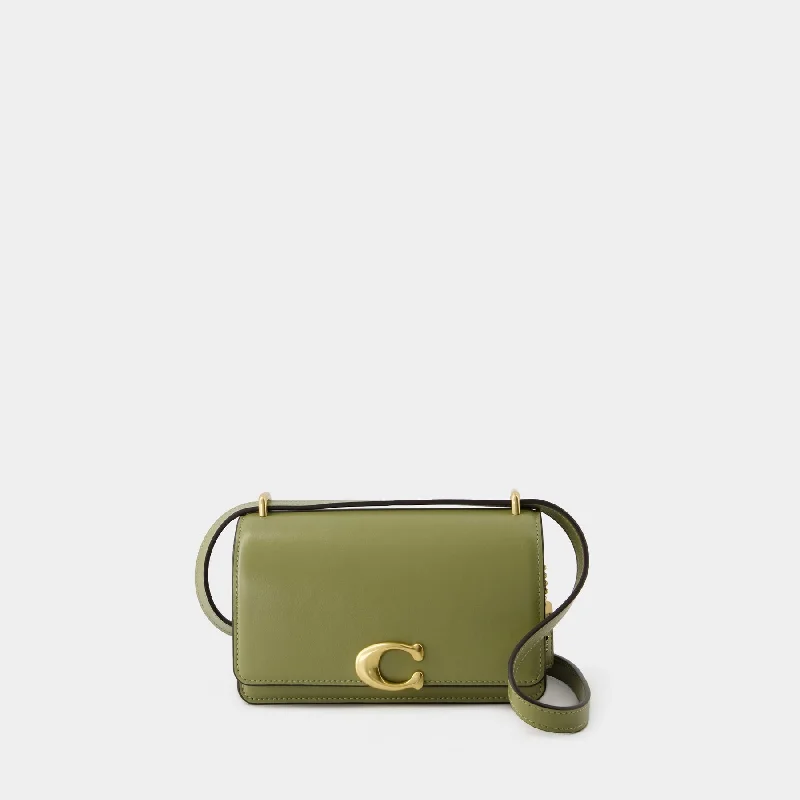 Medium - sized Coach shoulder bags in rich, deep colors for a sophisticated appearanceBandit Crossbody - Coach - Leather - Khaki