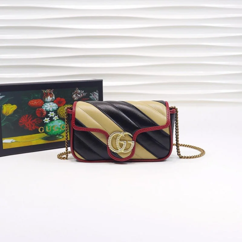 Women Gucci bags with a detachable mobile phone holderBC - GUCCI BAG - 003