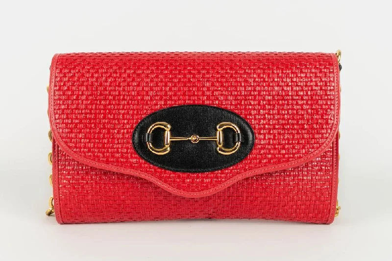 Gucci handbags for women with a metal - framed claspSac rouge Gucci