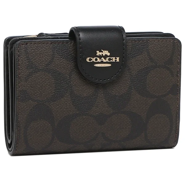 Coach backpacks with a multi - pocket organization for functionalityCoach Bi-Fold Wallet Signature C0082