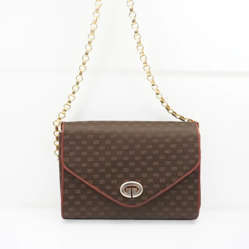 Gucci handbags for women with a metal - framed claspGucci Brun Crossbody