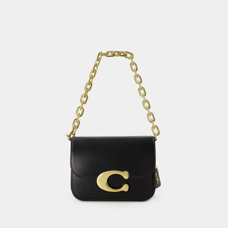 Coach Borough bags with a contrast - stitched handle for a unique lookIdol Crossbody - Coach - Leather - Black