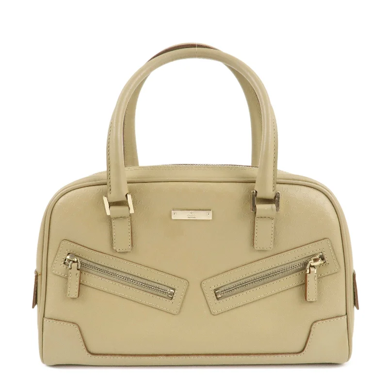 Gucci handbags for women with a patent - leather finishGUCCI Micro Guccissima Leather Hand Bag Beige 000.0852.2123