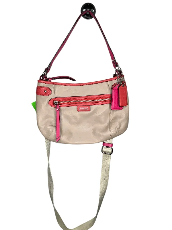 Coach backpacks with a multi - pocket organization for functionalityCrossbody Designer By Coach, Size: Small