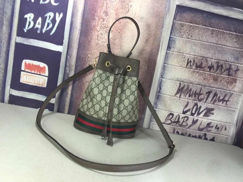 Ladies Gucci shoulder bags with a magnetic - closure flapWF - Gucci Bags - 10788