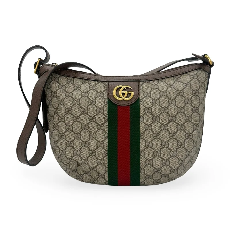 Gucci backpacks for women with a hidden back pocketGUCCI: GG Supreme Small Ophidia Shoulder Bag