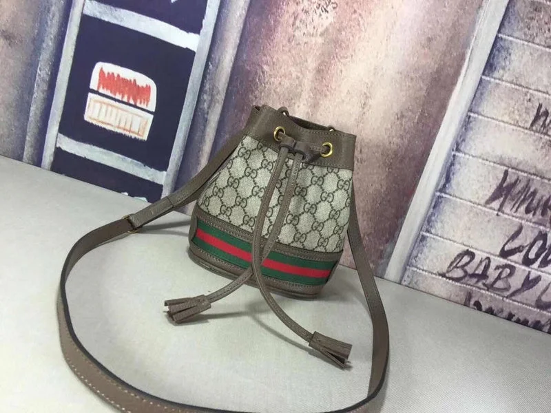 Women Gucci bags with a chain - link trim and a leather bodyWF - Gucci Bags - 10793