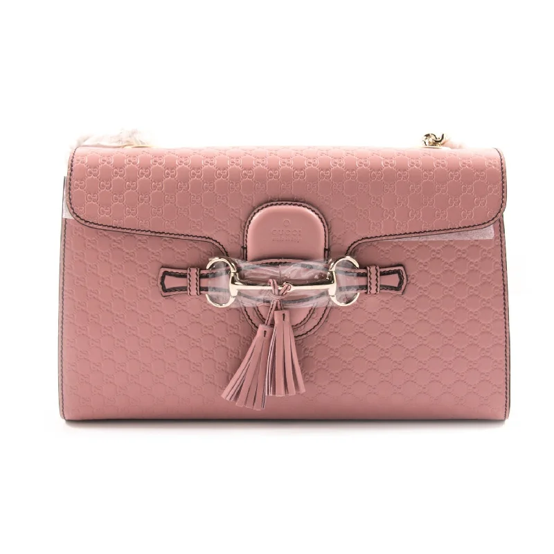 Ladies Gucci Dionysus bags with a detachable shoulder strapGucci Emily Guccissima Large Shoulder Bag