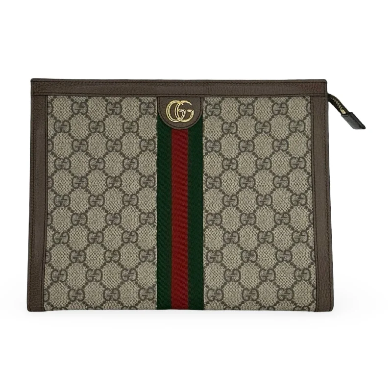 Gucci tote bags for women with a printed Gucci logoGUCCI: GG Supreme Ophidia Pouch