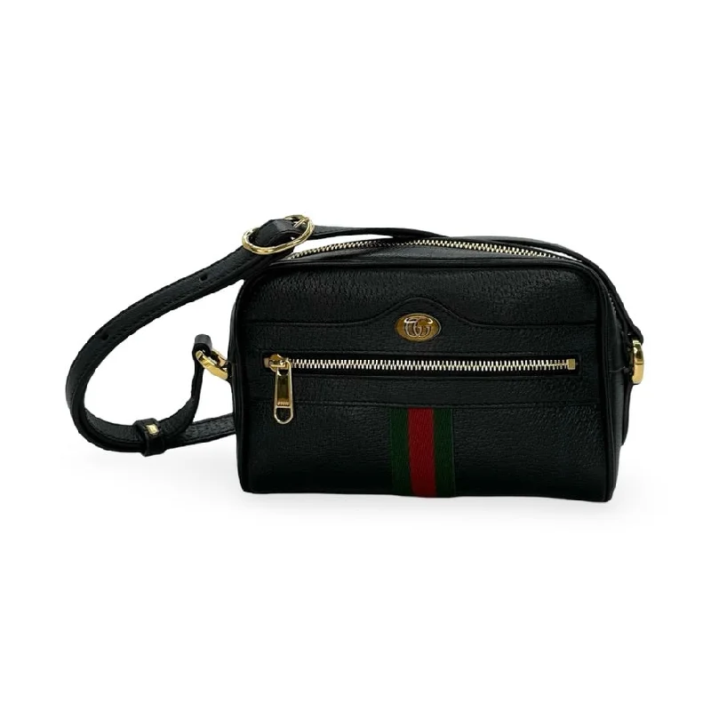 Small - sized Women Gucci shoulder bags for evening outingsGUCCI: Leather Ophidia Mini Crossbody