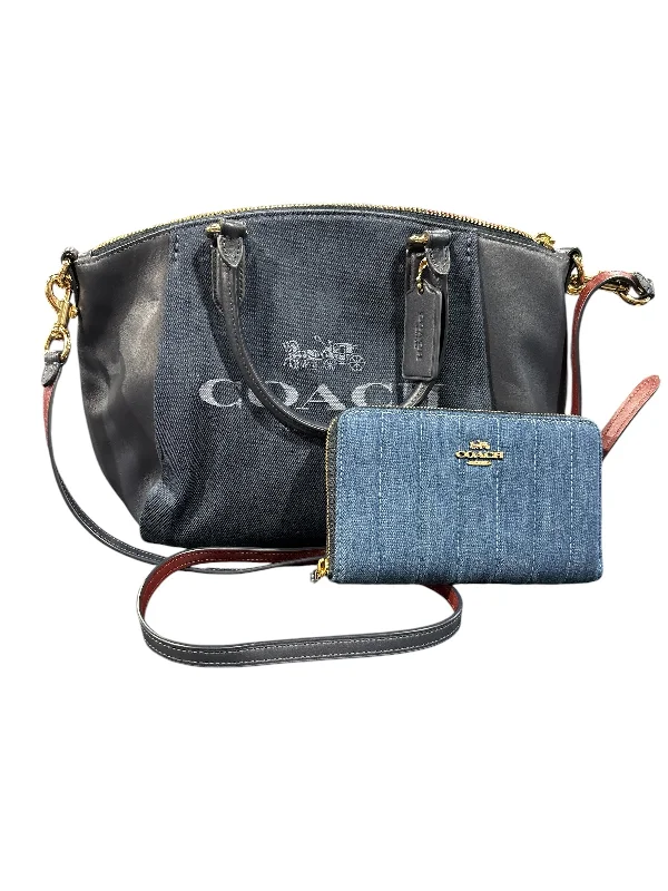 Coach Rogue bags with a detachable shoulder strap for versatile carryingHandbag Designer By Coach, Size: Medium