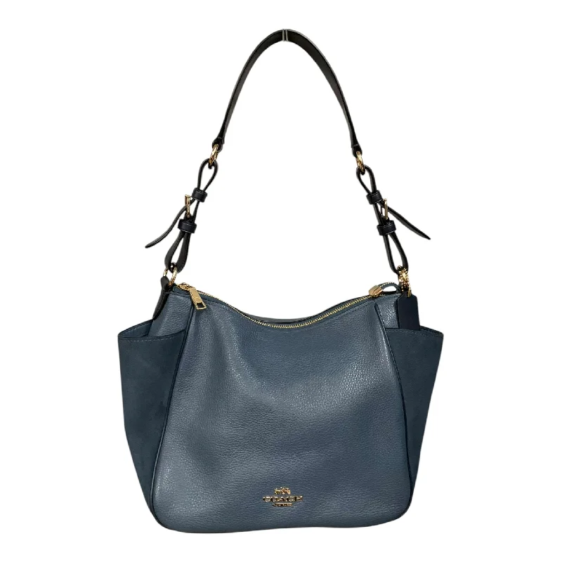 Coach bags with a patent - leather finish for a shiny and sophisticated appearanceHandbag Designer By Coach, Size: Medium