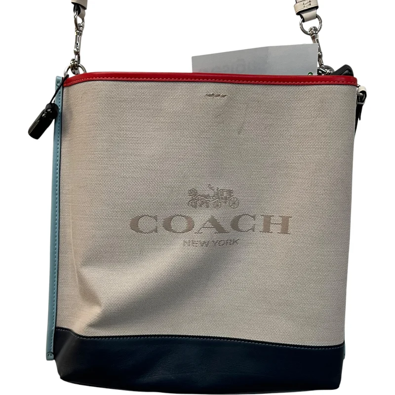 Coach tote bags with a printed Coach logo for brand visibilityCrossbody Designer By Coach, Size: Large