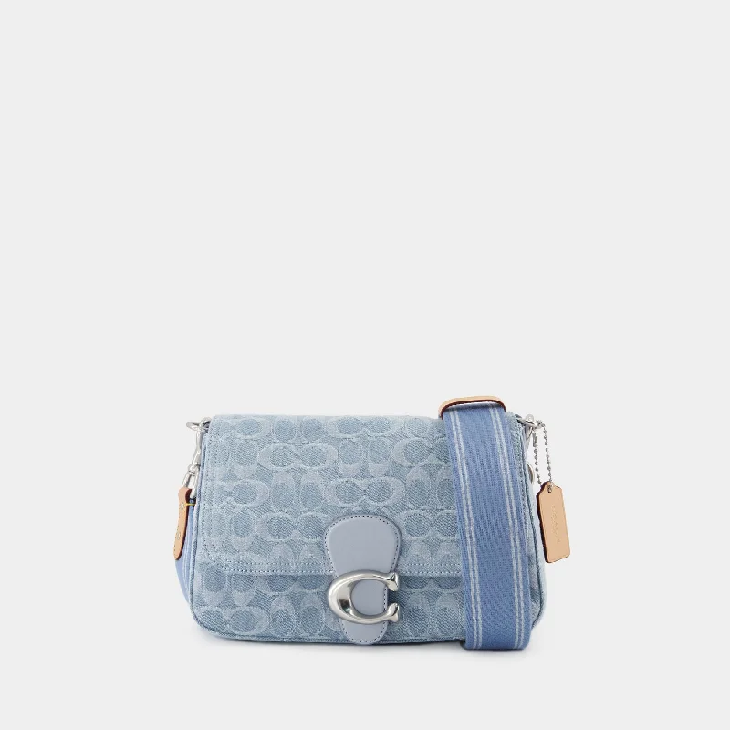 Coach backpacks with a padded laptop sleeve for travel and workSoft Tabby Crossbody bag - Coach - Canvas - Blue