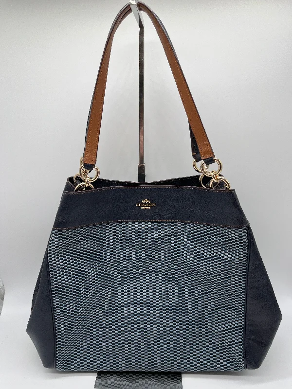 Medium - sized Coach shoulder bags in rich, deep colors for a sophisticated appearanceHandbag Designer By Coach, Size: Large