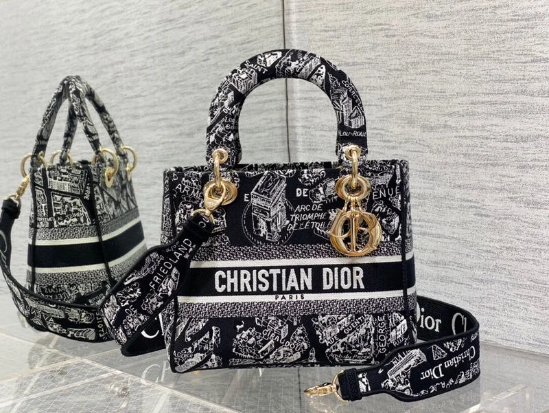 Christian Dior handbags with a back - pocket for quick storageBC - Dior Bags - 069