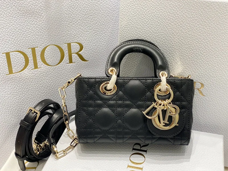 Christian Dior Saddle bags with a studded trim for a bold lookChristian Dior  Bags - 2806