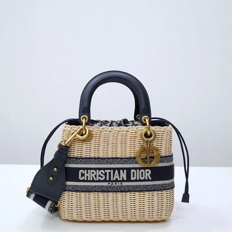 Christian Dior handbags with a detachable mirror for on - the - go touch - upsChristian Dior  Bags - 4045