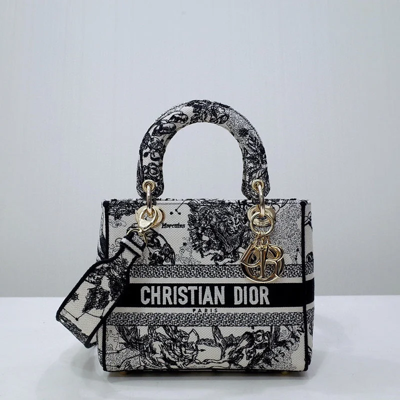 Christian Dior handbags with a detachable mirror for on - the - go touch - upsChristian Dior  Bags - 4092