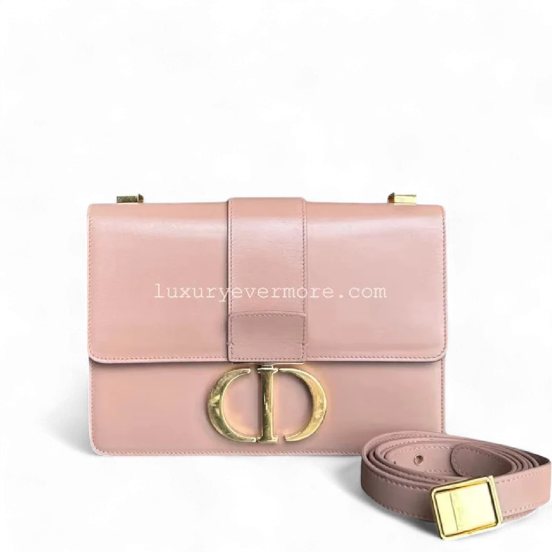 Christian Dior bags with a quilted pattern and gold - toned hardwareDior 30 Montaigne Medium - Smooth Calfskin Nude Beige Golden Hardware