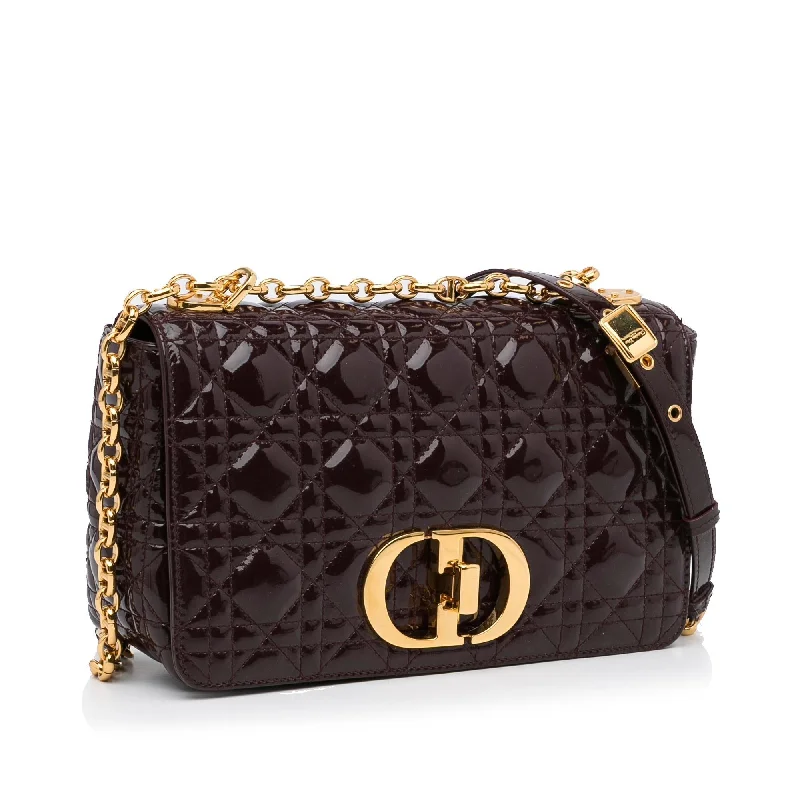 Christian Dior bags with a quilted pattern and gold - toned hardwareDior Medium Cannage Caro (SHG-k69U4F)