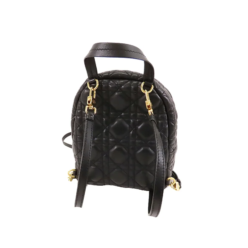 Contemporary Christian Dior handbags with a unique shapeDior Mini Dioramour Cannage Backpack (SHG-gVLJ0T)