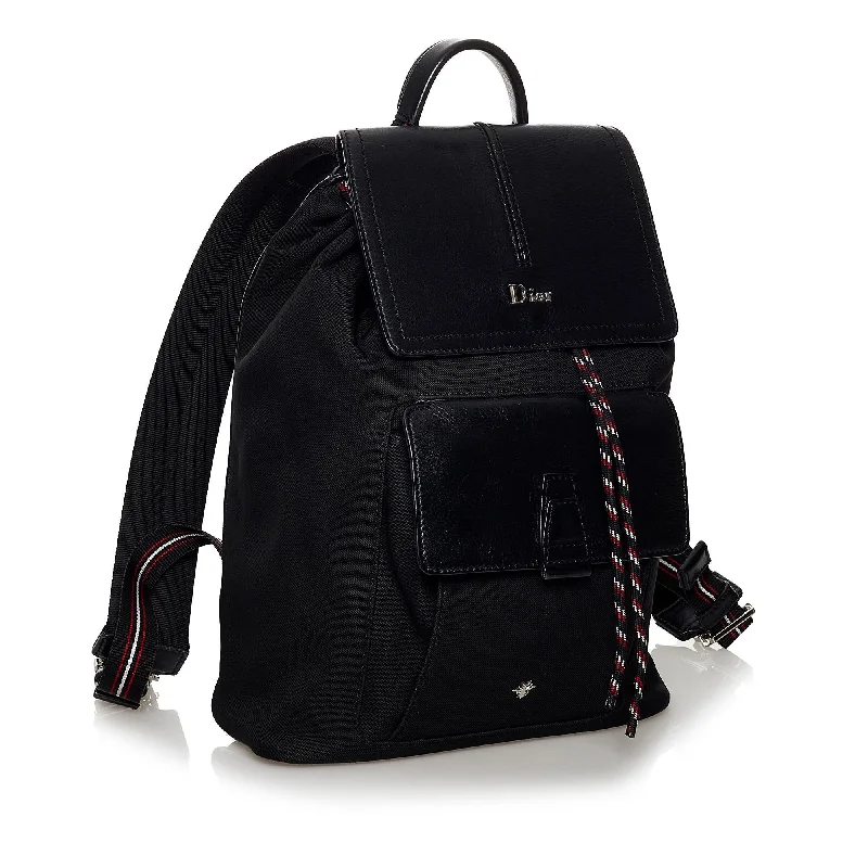 Stylish Christian Dior shoulder bags with a tassel - adorned zipperDior Mini Nylon Motion Backpack (SHG-30537)