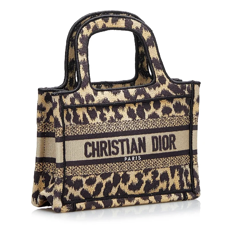 High - fashion Christian Dior bags with a geometric patternDior Mizza Mini Book Tote (SHG-E7m3w3)