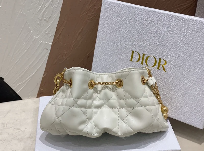 Christian Dior bags with a quilted pattern and gold - toned hardwareWF - Dior Bag - 035