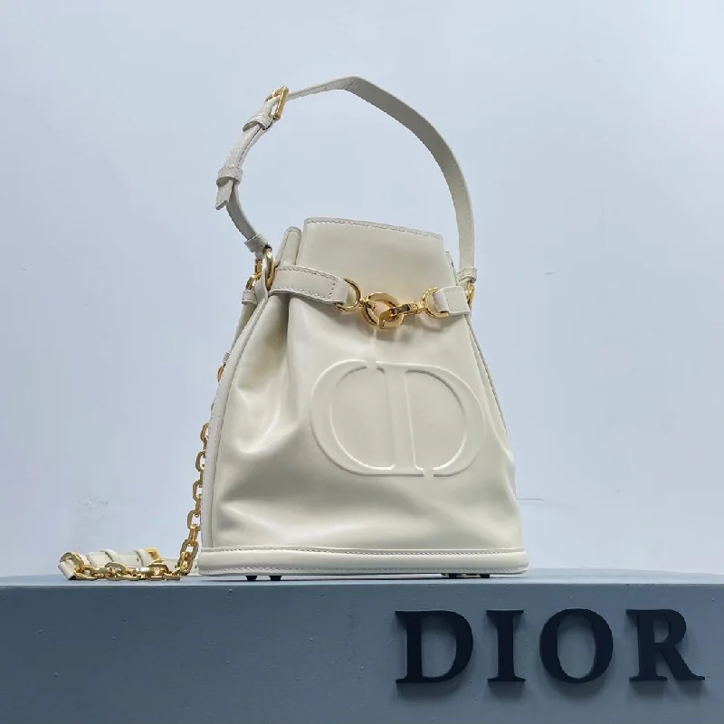 Christian Dior Saddle bags with a distressed leather finishWF - Dior Bag - 037