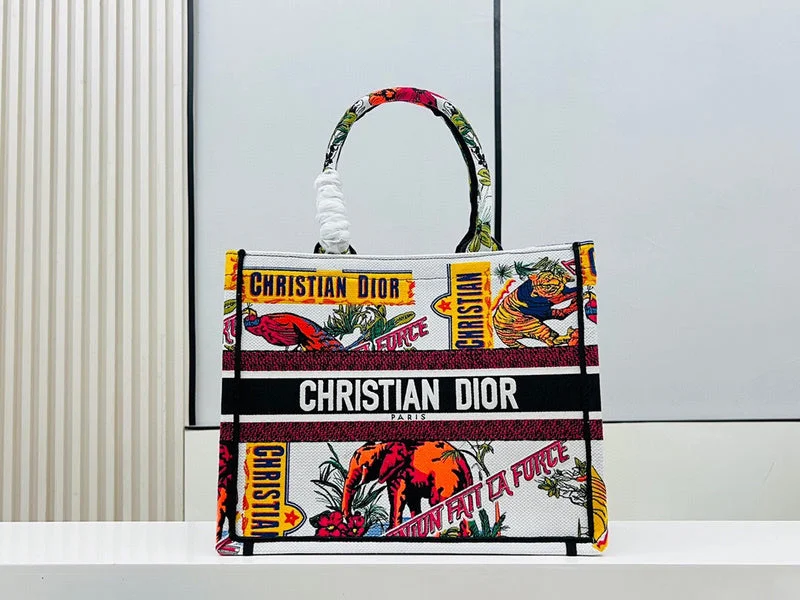 Christian Dior tote bags with a printed Dior logo on the frontWF - Dior Bags - 404