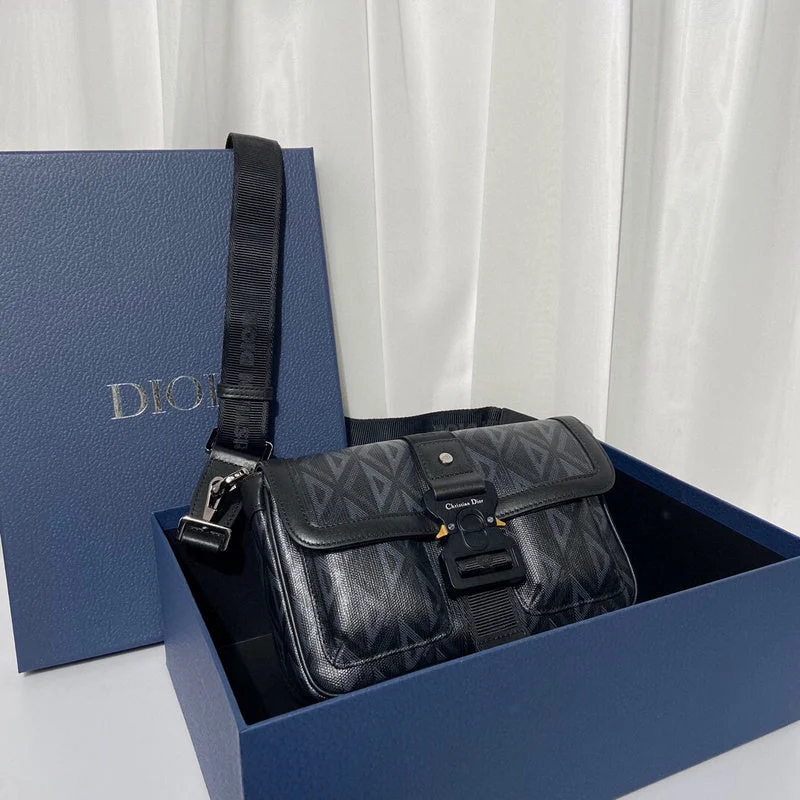 Christian Dior Saddle bags with a patent leather finish for a shiny lookWF - Dior Bags - 407